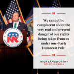 Chairman Langworthy Calls on Assemblyman to Immediately Withdraw Cuomo Detention Camp Bill
